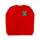 LalaHangeulのハングル⇄ひらがな対応表 Long Sleeve T-Shirt