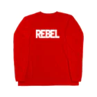 GALACTIC REBELのREBEL WHITE LOGO ロングスリーブTシャツ