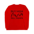 AURA_HYSTERICAのBuy high, sell higher Long Sleeve T-Shirt