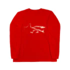 mofmenomossoの濃色モノクロ猫 Long Sleeve T-Shirt