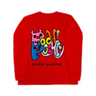 pochi-pochiのpochi-pochiマークの長袖シリーズ Long Sleeve T-Shirt