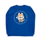 Guidable（がいだぶる）のお店のがいだぶるのもなかちゃんTシャツ Long Sleeve T-Shirt :back