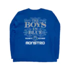 なー＠No.169のBOYS IN BLUE 2020（A) Long Sleeve T-Shirt :back