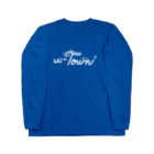 CHIYONの【🤍ver.】u-Town(ユーターン)ロゴ Long Sleeve T-Shirt