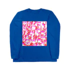 RAKUENのHydrangea PinkValencia Long Sleeve T-Shirt