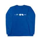 ひよこのもり工房の【復刻】コスモサイトウサン（2013年版）白インク印刷 Long Sleeve T-Shirt