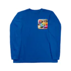 ニャーちゃんショップの眠りネコ Long Sleeve T-Shirt