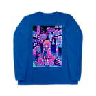 ひろまるの夜のネオン街 Long Sleeve T-Shirt