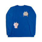 ユウィズのラブカップルポケット♡くま Long Sleeve T-Shirt