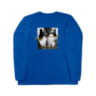 TAKUYA DESIGN WORKSのShelties-顔デカ誹謗 J ver. Long Sleeve T-Shirt