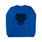 IDOL NEVER DIESのDIAMOND HEART ロングスリーブTシャツ