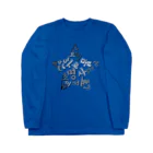 LalaHangeulのハングルスター　影 Long Sleeve T-Shirt