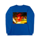 NEON LIGHT STARSの香港九龍カンフー Long Sleeve T-Shirt