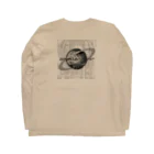 Aimurist のZeromulist planet IAM モノクロ Long Sleeve T-Shirt :back