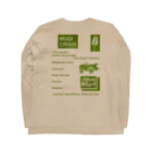 KIKUUUDESIGNのMUGI-4 Long Sleeve T-Shirt :back