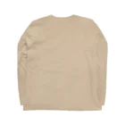 pastelia　shopの秋のアーモンド前夜祭‥Autumnalmondfestival☕ Long Sleeve T-Shirt :back