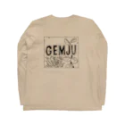 GemjuのGEMJU 2021 ロングスリーブTシャツの裏面