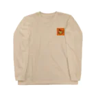 にゃんぴーのフルーツにゃんぴー（みかん） Long Sleeve T-Shirt