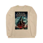 COMMA＋の『ウィジャ・シャーク 霊界サメ大戦』英語版ジャケット ロングスリーブTシャツ