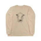 ushi to hitoのshiro-ushi(mono) Long Sleeve T-Shirt