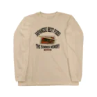 メシテロタイプ（飯テロTシャツブランド）の縁日焼きそば（ビンテージ風） Long Sleeve T-Shirt