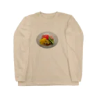 メシテロタイプ（飯テロTシャツブランド）の冷やし中華 Long Sleeve T-Shirt