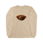 メシテロタイプ（飯テロTシャツブランド）のビーフシチュー Long Sleeve T-Shirt