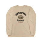 メシテロタイプ（飯テロTシャツブランド）の豆大福（ビンテージ風） Long Sleeve T-Shirt