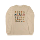 Yaya-rrの野菜の怪物たち Long Sleeve T-Shirt