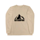 id-linkのアウトドア、登りたくなる山 Long Sleeve T-Shirt