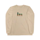 ari_to_kemuriのドット・ハオルチア Long Sleeve T-Shirt