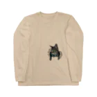 CAT-workshopの面白い猫　LOVE CAT Long Sleeve T-Shirt