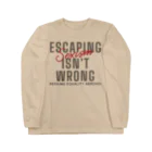 chataro123のEscaping Sexism Isn't Wrong: Seeking Equality Abroad! Long Sleeve T-Shirt