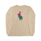 Mock’n Rollのアートなうさぎ Long Sleeve T-Shirt