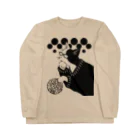 123izmのメガネ猫 Long Sleeve T-Shirt