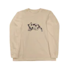 karin okamoto のdot cat ロングスリーブTシャツ