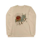 Amiの三毛猫の獅子舞遊び Long Sleeve T-Shirt