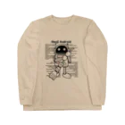 ナンカヨーカイ堂のお掃除アンドロイド（黒） Long Sleeve T-Shirt