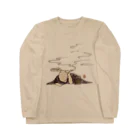 花日和 畳の燻り兎 Long Sleeve T-Shirt