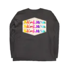 みならい屋のMi7RAiロゴ Long Sleeve T-Shirt :back