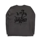 GHOSTOFDRUMSのGHOST REMAKE LONG SLEEVE ロングスリーブTシャツの裏面