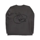 たてはくりえいとのなつみゲームにハマる。 Long Sleeve T-Shirt :back