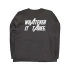 schwartz supply.の“Whatever it takes” ロングスリーブTシャツの裏面