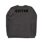 musicshop BOBのギタァ - GUITAR ロングスリーブTシャツの裏面