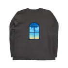 ごんてつ美術部の明け方 Long Sleeve T-Shirt :back