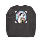 ハナイロの桃尻娘御一行 Long Sleeve T-Shirt :back