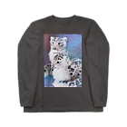 羊毛けだまkanaのユキヒョウもっふもふ02 Long Sleeve T-Shirt