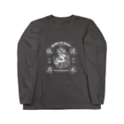 Betta Junkieの淡水依存 ホワイトプリント Long Sleeve T-Shirt