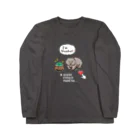 Tomomi Fujiiのずんぐり屋のゲームの中のウォンバット Long Sleeve T-Shirt