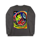 donmakiの手描きイラスト Long Sleeve T-Shirt